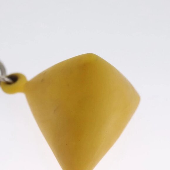 LOUIS VUITTON Charm metal Yellow LV Auth - Picture 8 of 16